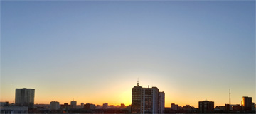 Небо над Челябинском 17 апреля 2024