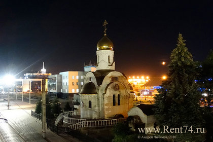 Церковь у жд вокзала в Челябинске