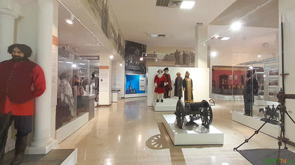Зал Челябинского краеведческого музея