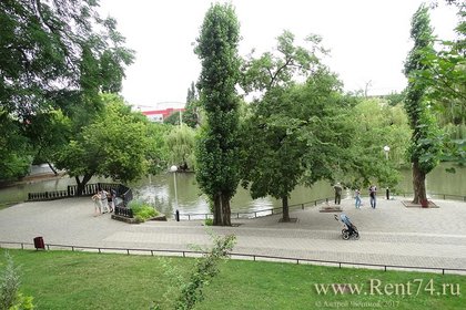 Пруд в Городском саду Краснодара
