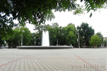Краснодар: сидя на скамейке в Городском саду