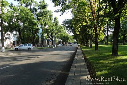 Проезжая часть улицы Красной в Краснодаре