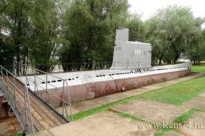 Памятник Подводная лодка М-261 в Краснодаре - парк 30-летия Победы