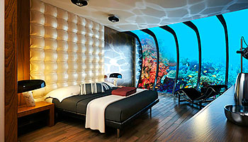 Уникальный отель Poseidon Undersea Resort