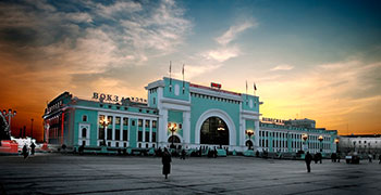 Вокзал в Новосибирске